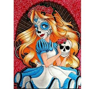 Catrina Alice DIY 5D Full Round Drill Diamond Painting